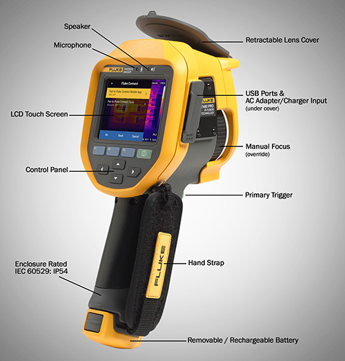 TestEquity: Fluke FLK-TI480-PRO 60HZ Pro Thermal Camera, -20 to